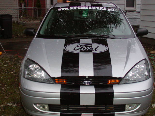Ford Graphics & ralley stripes